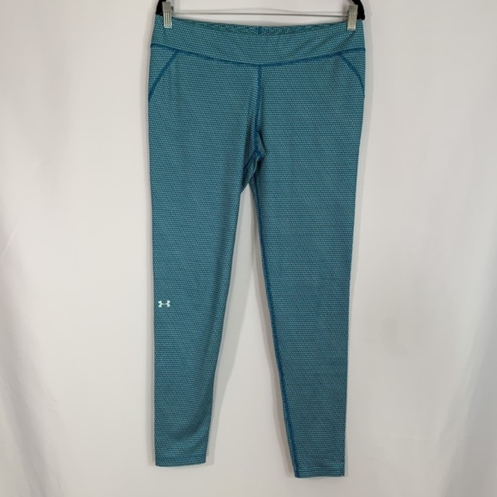 Under Armour Blue Design Athletic Leggings